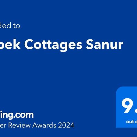 Bebek Cottages Sanur Eksteriør bilde